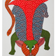 Nankusia Shyam, Untitled, acrylic on paper.